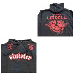 Vintage Sinister Chuck Liddell Hoodie Sweatshirt Men’s XL New MMA