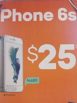 Iphone 6S ONLY 25$ 4027 N ORACLE RD ENDS 3-3-19