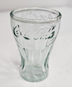 Miniature Coca Cola Glass 3" Tall
