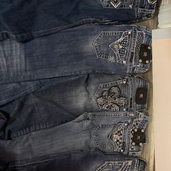 Miss me & true religion jeans