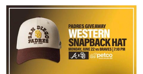 Padres hat Western SnapBack -  $30