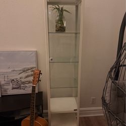 Glass display case $30 OBO