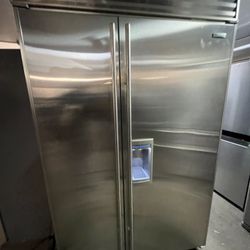 Subzero 48” Built In Refrigerator 2yr Warranty