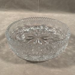 Lead Crystal Candlestick Holder