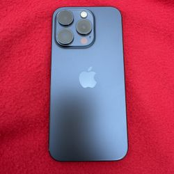 Blue iPhone 15 Pro 256 gb