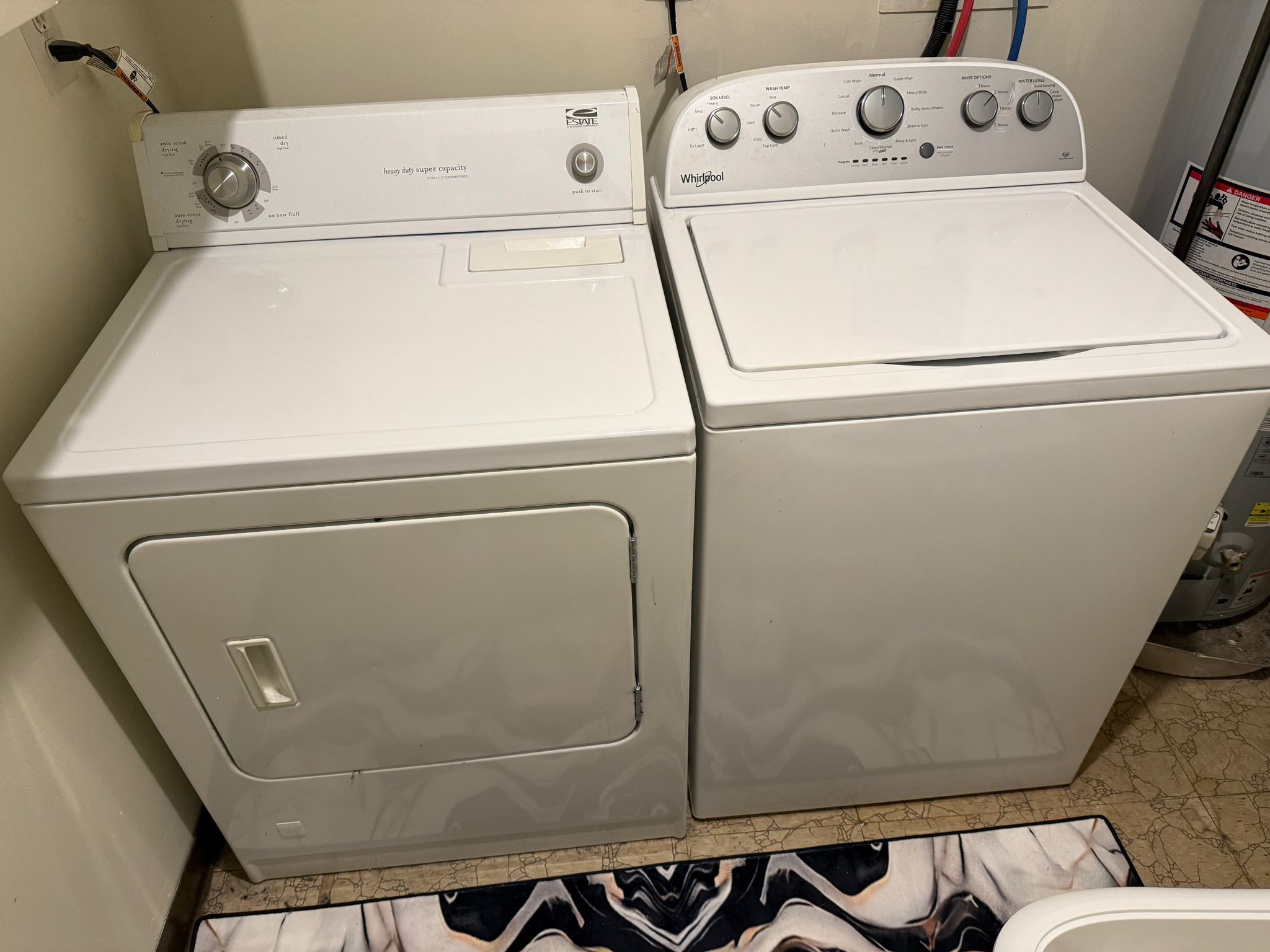 Washer & Dryer Whirlpool