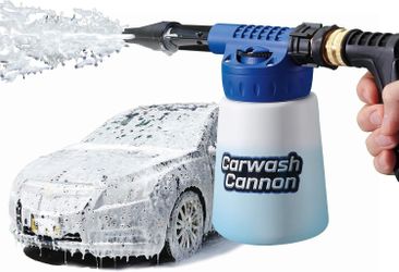 Carwash Cannon Foam Blaster Nozzle Gun for Cars, Trucks, Boats & More