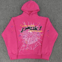 Spi5der Hoodie Pink