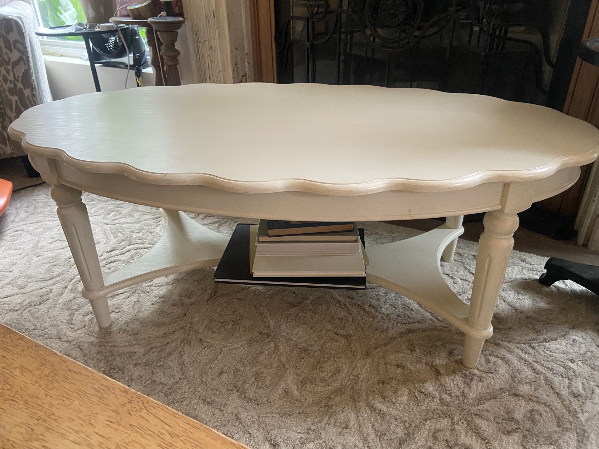 Scalloped Coffee Table