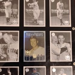 50 Year Anniversary Baseball Cards Collection 