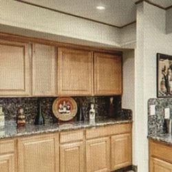 Kitchen cabinets