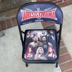 WWE Wrestlemania 2016 Chair 