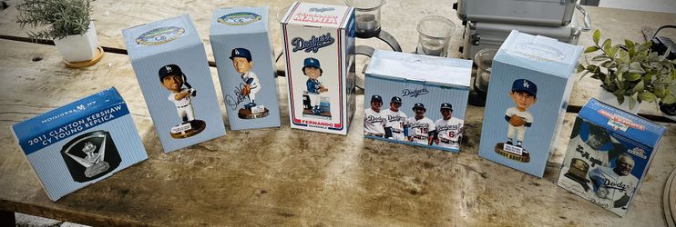 Dodgers Collectibles / Memorabilia LOT Bobbleheads and Replicas
