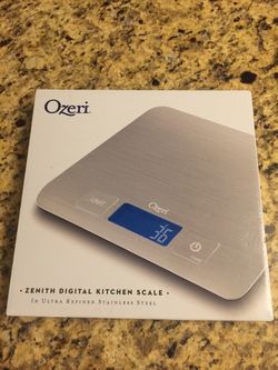 Brand New Ozeri Zenith Digital Kitchen Scale