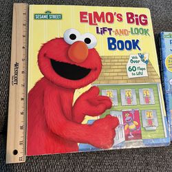 Large Elmo Counting Book + Potty Book