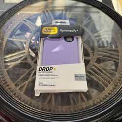 Otterbox Symmetry iPhone 14 Pro Max Lavender Magsafe Cell Phone Case NEW