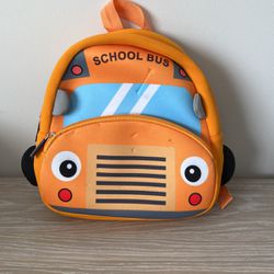 Toddler Backpack School Bus