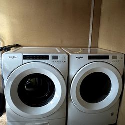 WASHER AND ELECTRIC DRYER.  