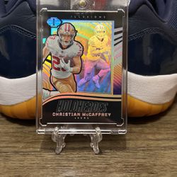 Christian McCaffrey Holo Heroes 