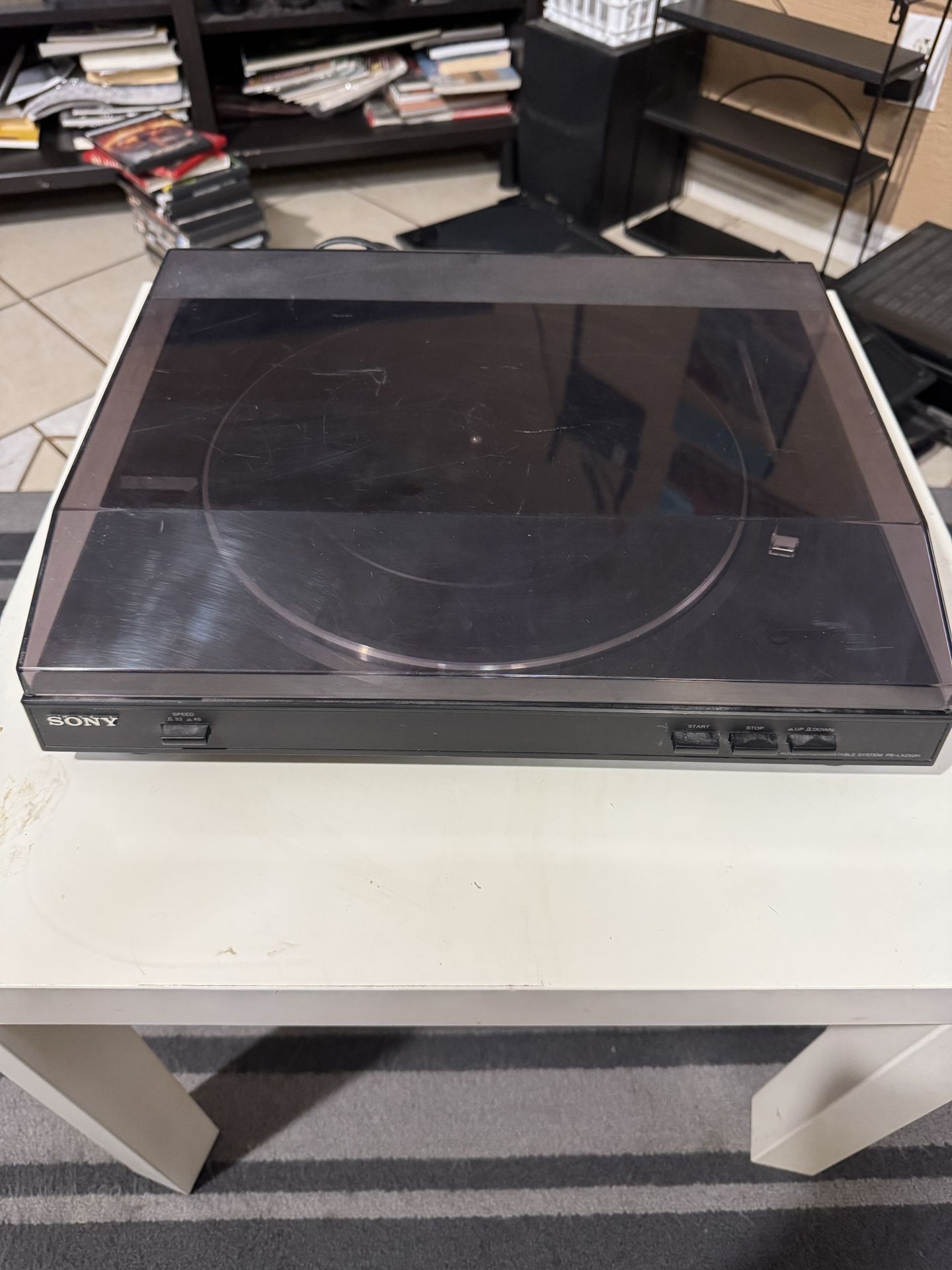 Sony Turntable Full Automatic Ps-Lx250H