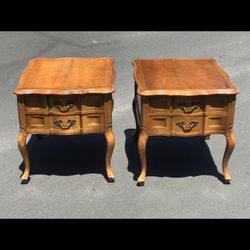 French Provincial End Tables