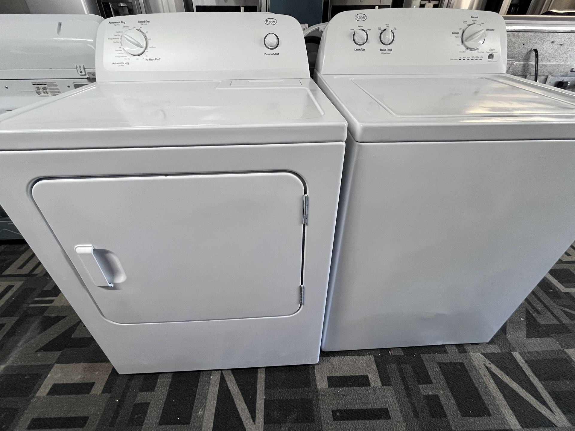 Roper Washer And Dryer Set