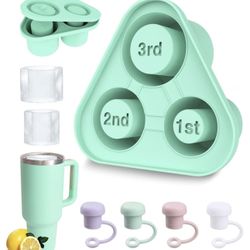 Tumbler Cup 3 Piece Tier Silicon Ice Mold 