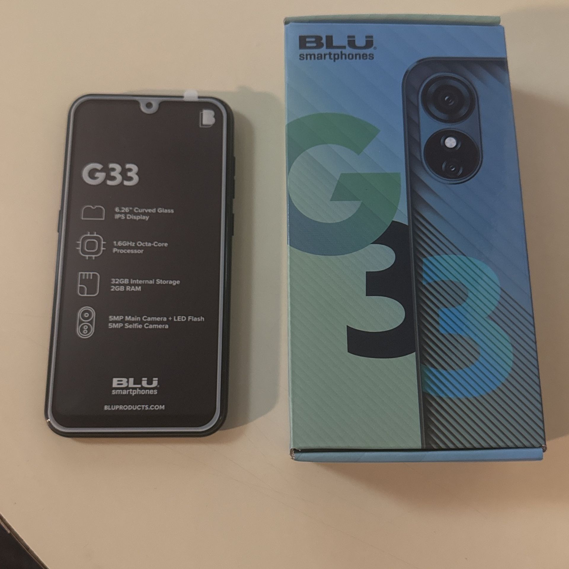 BLU G33 Unlocked Phone