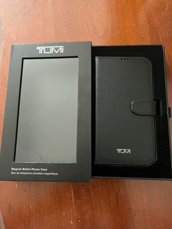 Tumi leather case for iPhone 13 Pro, 15 pro and 15 pro