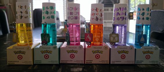 Pokemon x target 6 naturewell hair and body fragerance mist