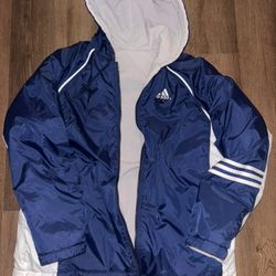Vintage 1999 Adidas Reversible Jacket 