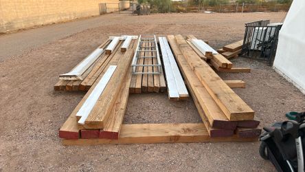 Beams different sizes up to 21 feet long
