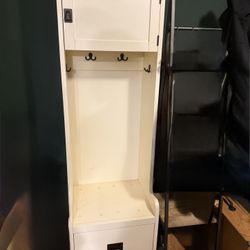 Free Entryway Hall Tree / Coat Rack with Storage – First Come First Served