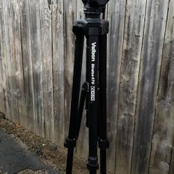 video tripod Brand: Velbon  Model: Stratos 470. Vel-Flo 8 PH-25