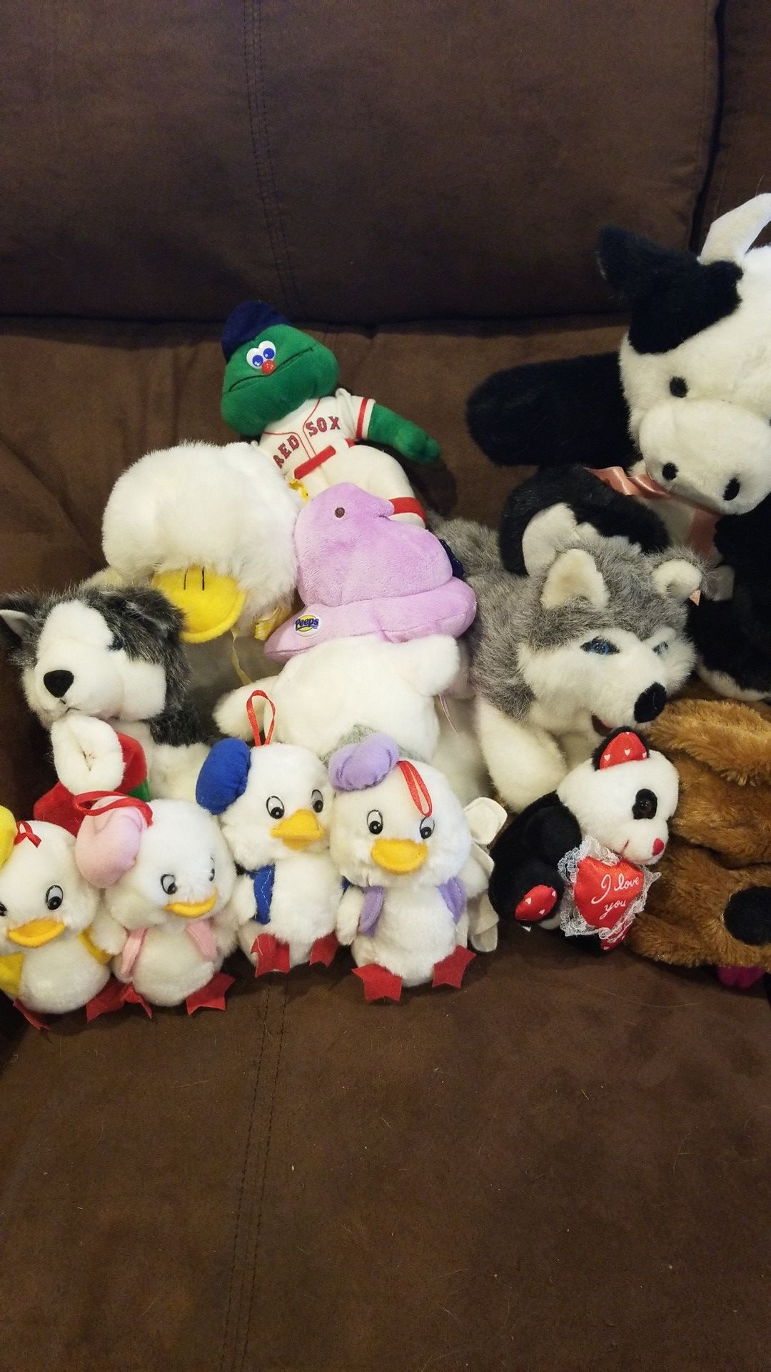 Random stuffed animals