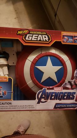 Captain America Nerf Gear