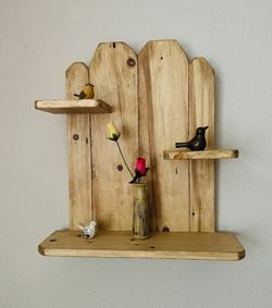 Wall Shelf Solid Pine