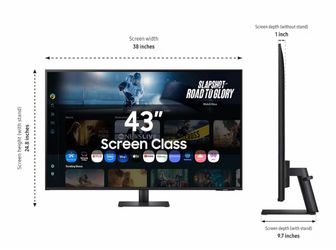 Samsung -  43" Smart Tizen 4K