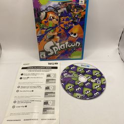 Splatoon (Nintendo Wii U) CIB Complete Authentic Tested 