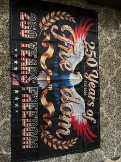 250 year freedom flag