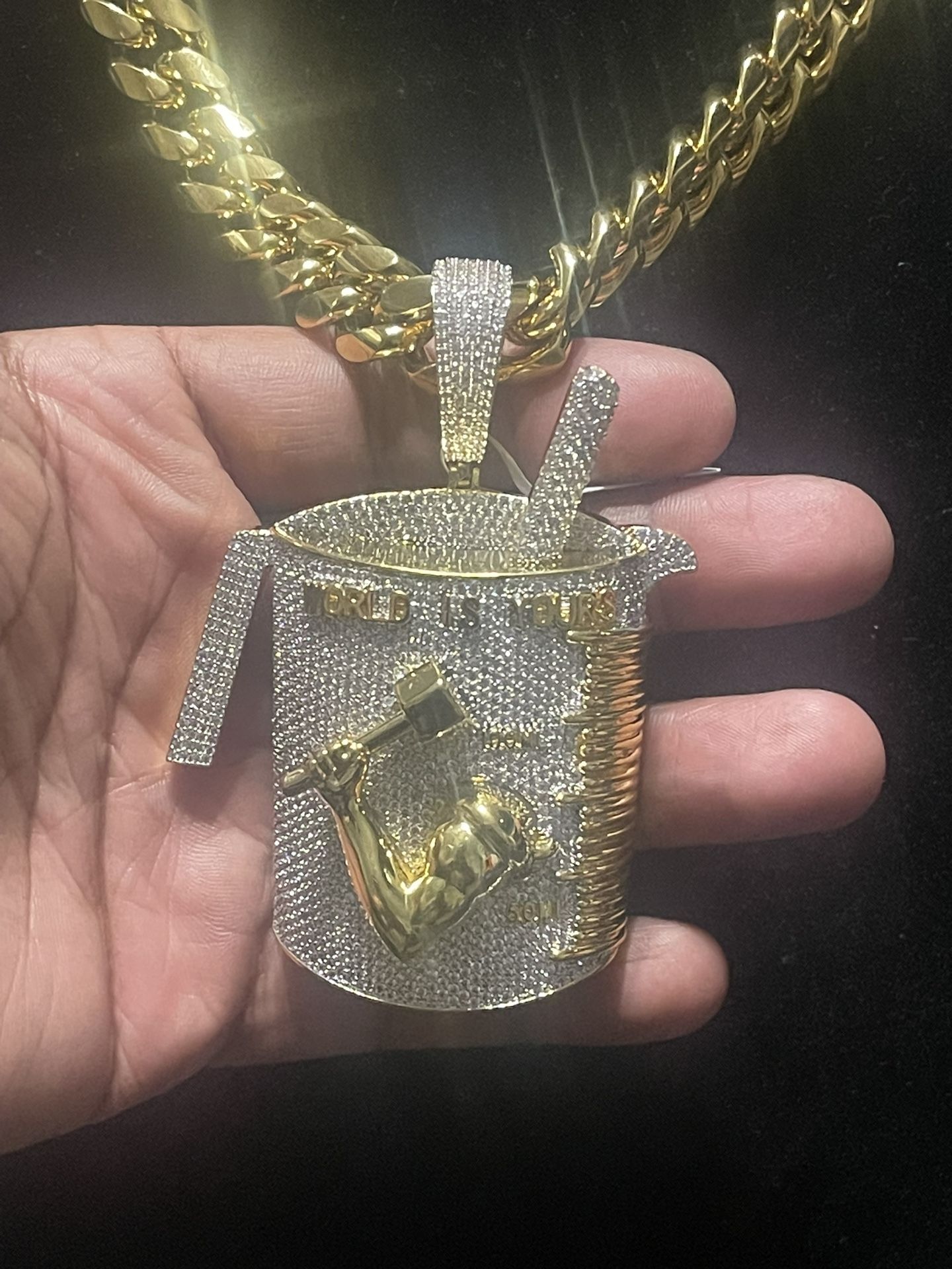 Diamond Pendant Set