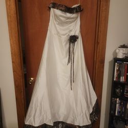 Camouflage Wedding Dress