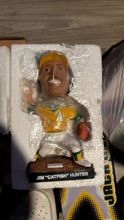 Jim "Catfish" Hunter Oakland A's Bobblehead