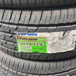 225/45/18 Toyo Tires 