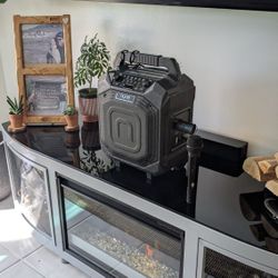 Karaoke Machine with  Wireless Microphones, Portable 30W Home Speaker System for Adults with Disco Lights and Strap  karaoke con micrófono inalámbrico