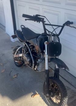Dirt Bike Gas Powered