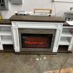 72”TV Stand for TVs Up to 80 Inch(,some damage)