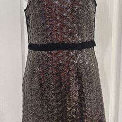 Dress(x-small - Black And Gold)