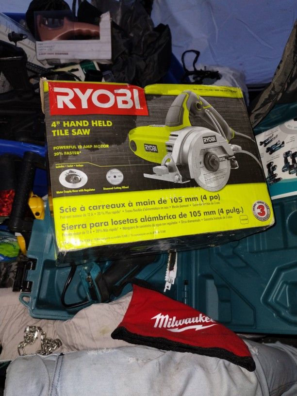 Ryobi 4" Handheld Tile Saw