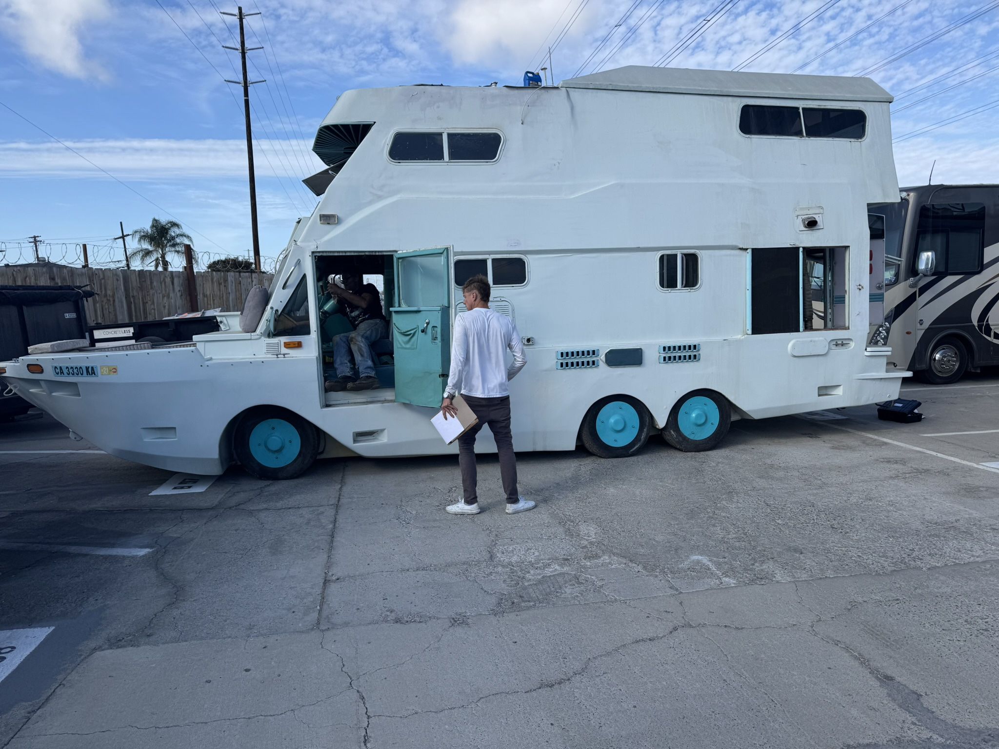 Amphibious Self Contained Motorhome